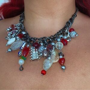 LOLOZJOYA chunky charm necklace ⛓️